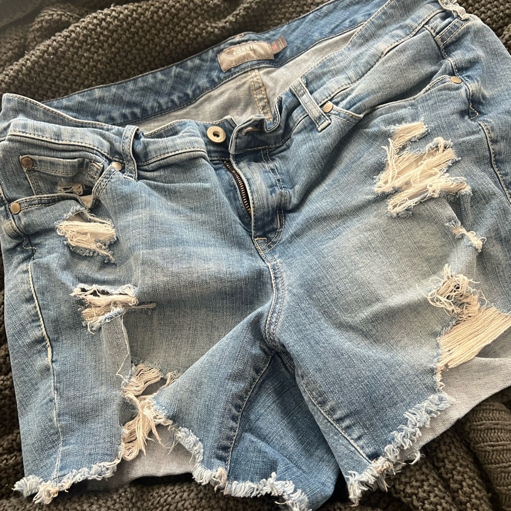 Torrid Jean shorts
